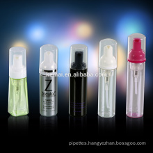 200ml Plastic bottle PET PE foam pump bottles shampoo cosmetic packing spray bottle